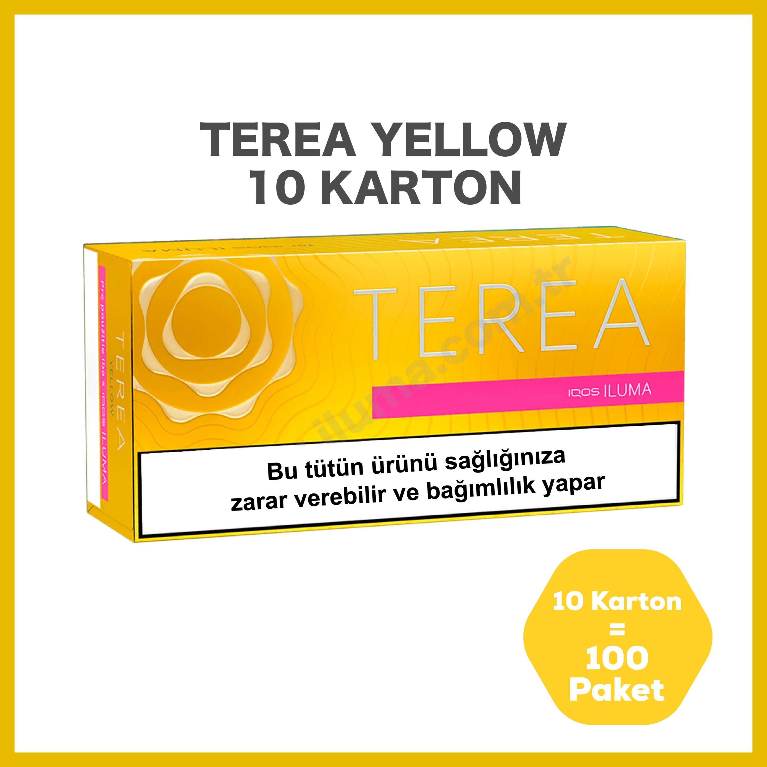 Terea Yellow 10 Karton